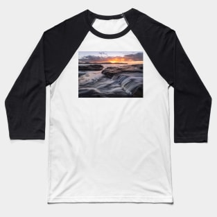 Sunrise Over Cascades Baseball T-Shirt